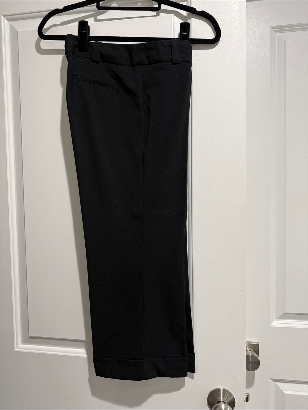 Women’s Ankle Black Dress Pants with stretch